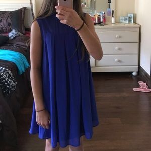 Beautiful purple blue dress